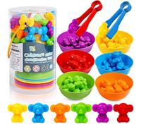 Counting Koalas Toys Matching Games with Sorting Bowls Sorting Toys for Toddlers Preschool Learning Activities for Math Color Sensory Montessori Fine Motor Skills Toys for 3 4 5 Years Old Boys Girls