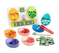 Counting Manipulatives - Clip Bead Learning Activity - Counting And Color Sorting Toys | for Math Learning Fine Motor Skills Preschool