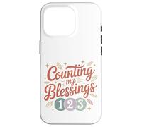 Counting My Blessings 1 2 3 Case for iPhone 16 Pro