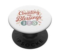 Counting My Blessings 1 2 3 PopSockets Adhesive PopGrip