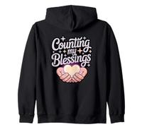 Counting My Blessings Zip Hoodie
