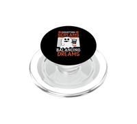 Counting Screams Balancing Dreams Accountant Halloween PopSockets PopGrip for MagSafe