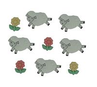 Counting Sheep - Novelty Craft Buttons & Embellishments by Dress It Up