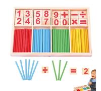 Counting Stick - Math Educational Toys for Kids,Mathematical Toy for, Mathematical Intelligence Stick Pre-School Learning Counting Toy