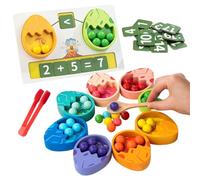 Counting Toys Clip Bead Learning Activity
