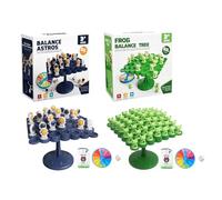 Counting Tree Game - Math Educational Balance Toy, Hands On Learning Tool, Tabletop Activity Board, Cognitive Skill Aid | Frog Tree Balance Game for Children Teens Adults Parent Interaction