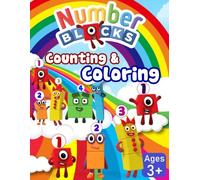 Counting with Blocks: A Number Coloring Book!: More than 50 Practice Designs