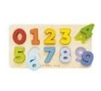 Counting Wooden Numbers Shape Sorter