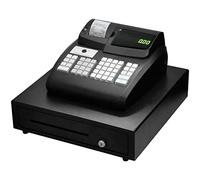 COUNTLAB 3 Cash Register Till | 16 DEPTS | Full Size Drawer | Text Non-EDITABLE |, BLACK