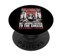 Countless Horrors Await But I Remain Faithful To The Cheese PopSockets Adhesive PopGrip