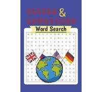 Countries and Cities Word Search Puzzle Book: Word Searches Book with Easy to Read Print About Countries, Cities Around the World, and More | 6x9 inches, 110 pages | +50 Puzzles