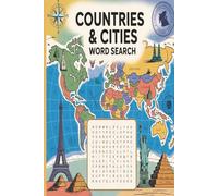 Countries & Cities Word search: Discover the wonders of the world through fun and educational word search puzzles! Great for students, teachers, and ... | 110 Pages | 50+ Geography-Themed Puzzles |