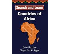 Countries of Africa Word Search Puzzle Book: 50+ Word Search Puzzles, One for Every Country in Africa | Search And Learn | Facts About Every Country: ... | Large Format Text | Great for All Ages