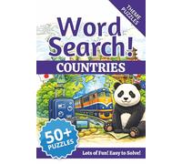 Countries Word Search: Word searches with easy to read print about Countries of the World, A Trip Around the Globe, International Places and more, 6x ... Gift for vacations, holidays and free times