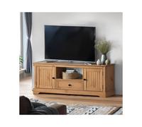 Country Antique Widescreen TV Unit Pine Wooden