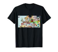Country Balls Europe Map T-Shirt