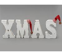 Country Baskets Wooden Xmas Letters, Multi