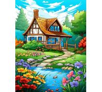 Country Blooms: 500 Pages of Charming Farmhouses Wrapped in Floral Magic.: A mindful journey through 500 pages of rural serenity and natural wonder.