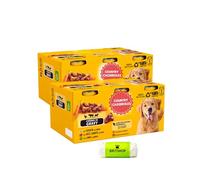 Country Casseroles MIXED SELECTION Chunks in GRAVY 12 × 400g Wet Dog Food With BRITSHOP Poop Bag