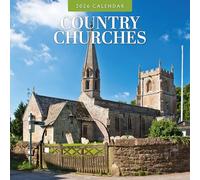 Country Churches - 2026 Square Wall Calendar - by Red Robin Publishing
