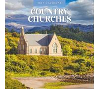 Country Churches - 2027 Square Wall Calendar - by Red Robin Publishing