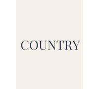 Country: Classic Decorative Book Celebrating Heritage, Unity & American Identity | Elegant Patriotic Décor for Coffee Tables & Shelves