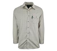 Country Classics Long Sleeve Check Mens Shirt - Epsom-Brown - S