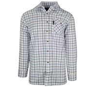 Country Classics Long Sleeved Check Shirt Mens Country Shirt - Blenheim Teal - 2XL
