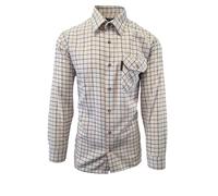 Country Classics Mens Long Sleeve Check Country Shirts (UK, Alpha, 3XL, Regular, Regular, Kelso White Navy)