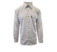 Country Classics Mens Long Sleeve Check Country Shirts (UK, Alpha, M, Regular, Regular, Hamilton Purple Blue)