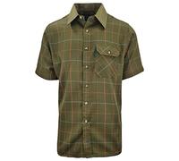 Country Classics Mens Short Sleeve Shirts-Chatsworth Green - 3XL