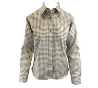 Country Classics Womens Long Sleeve Checked Button Casual Vintage Shirts (UK, Numeric, 20, Regular, Regular, Burghley)