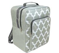 Country Club 17 Litre Grey Moroccan Design Back Pack Cool Bag Grey