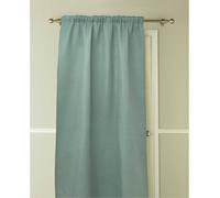 Country Club Aria Embossed Thermal Door Curtain 117X213Cm - Mineral In Duck Egg Blue Duck Egg Blue 117cm width x 214cm drop