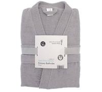 Country Club Bamboo Kimono Bathrobe In Grey Grey One Size
