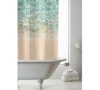 Country Club Beach Shower Curtain Multi