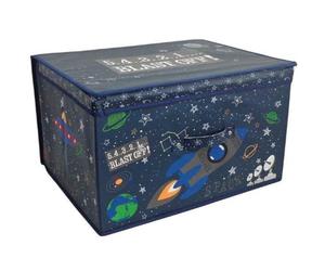 COUNTRY CLUB Blast Off Space Jumbo Multi Purpose Storage Chest Container (50 x 40 x 30cm)