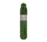 Country Club Extra Thick Luxury Faux Fur Long Hot Water Bottle (Emerald)