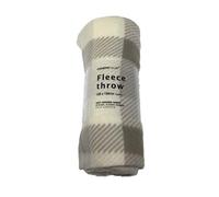 COUNTRY CLUB Fleece Throw Tartan Asstd 150cm