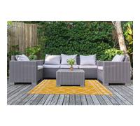 Country Club Indoor Outdoor Rug 150X200Cm - Berber Ochre In Yellow Yellow 150cm x 200cm