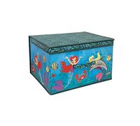 COUNTRY CLUB Kids Storage Boxes - Bedroom/Toys/Games/Clothes - Ideal for computer games/toys/books (Mermaid)