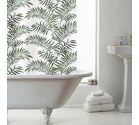 Country Club Leaf White Shower Curtain - White