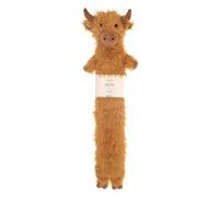 Country Club Novelty Animal 72cm Long 2L Hot Water Bottle (Tan Highland Cow)