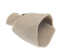 Country Club Plush Faux Fur Natural Foot Hot Water Bottle Natural Natural One Size
