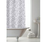 Country Club Shower Curtain with Rings - Mosaic, Multi
