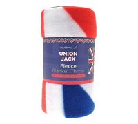 Country Club Union Jack Fleece Throw Multi