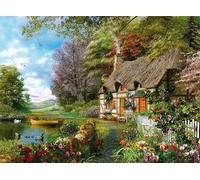 Ravensburger 12000700 - Country Cottage - 1500 piece Jigsaw Puzzle - puzzle for adults and kids age 14 years up