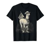 Country Cowboy Alpaca Vintage Llama Rodeo Western Texax T-Shirt