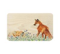 Country Creation Beech Chopping Board - Let Sleeping Fox Lie - Size: Large