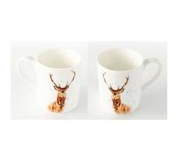 Country Creation Fine Bone 15oz China Mug - His Majesty - Size: Large